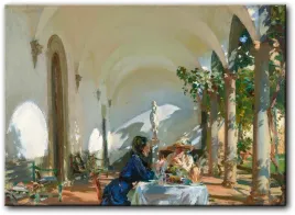 obraz-john-singer-sargent-sniadanie-w-loggi-139x100-cm