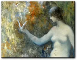 obraz-akt-z-bialym-golabkiem-104x80-cm