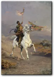 obraz-waclaw-pawliszak-zdobycie-sztandaru-48x70-cm