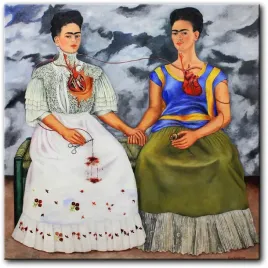 obraz-frida-kahlo-dwie-fridy-80x80-cm