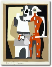 pablo-picasso-pierrot-i-harlequin-90x116-cm