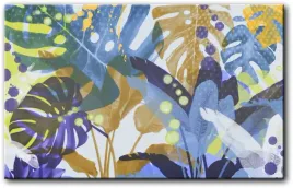 obraz-dzungla-liscie-120x75-cm