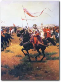 jozef-brandt-polska-husaria-50x68-cm