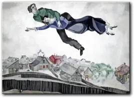 marc-chagall-zakochani-nad-miastem-100x72-cm