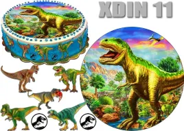 oplatek-dinozaur-okrag-na-gore-i-postacie-na-bok-tortu-xdin-11