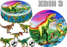 oplatek-dinozaur-okrag-na-gore-i-postacie-na-bok-tortu-xdin-3