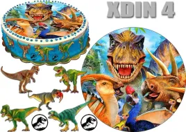 oplatek-dinozaur-okrag-na-gore-i-postacie-na-bok-tortu-xdin-4