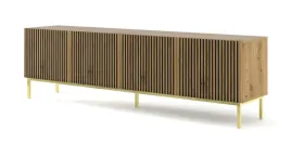 szafka-rtv-ravenna-f-200-cm-4d-frezowana-dab-artisan-z-rama