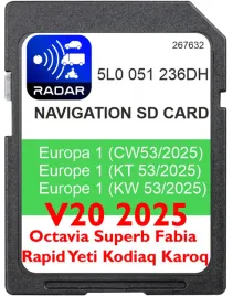 mapa-karta-skoda-mib2-2023-superb-octavia-fabia-rapid-karoq-radary