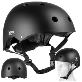 kask-rowerowy-dzieciecy-regulowany-na-hulajnoge-rolki-lekki-czarny-m-vayox