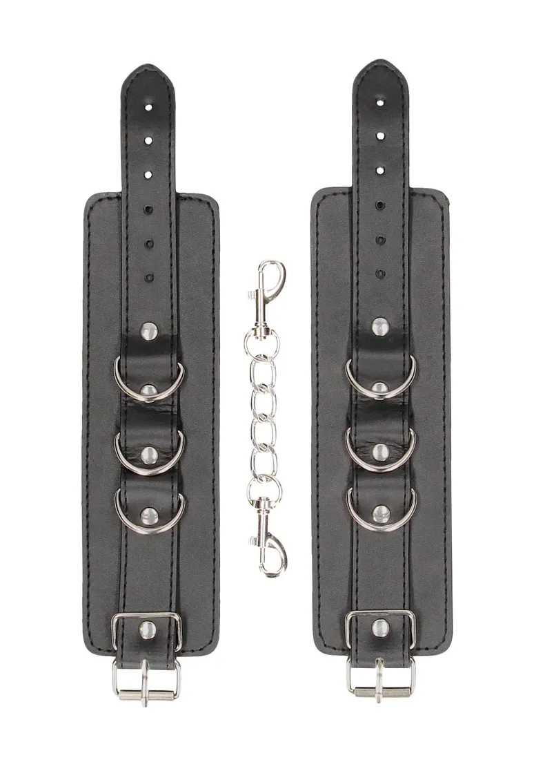 bonded-leather-hand-or-ankle-cuffs-with-adjustable-straps