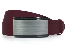 bordowy-meski-pasek-z-automatyczna-klamra-kmg68-90-cm