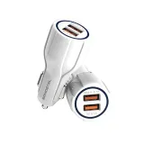 somostel-ladowarka-samochodowa-2xusb-kabel-usb-lightning-3a-2a-3100ma-stan-nowy