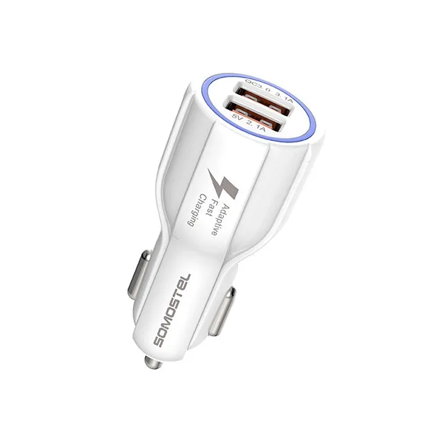 somostel-ladowarka-samochodowa-2xusb-kabel-usb-lightning-3a-2a-3100ma-liczba-urzadzen-ladowanych-jednoczesnie-2
