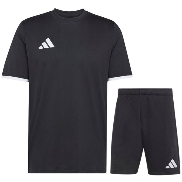 Zestaw Męski ADIDAS Bawełniany Komplet Koszulka T-SHIRT + SPODENKI r. M