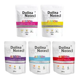 dolina-noteci-junior-mix-smakow-mokra-karma-dla-psa-szczeniat-24x300g