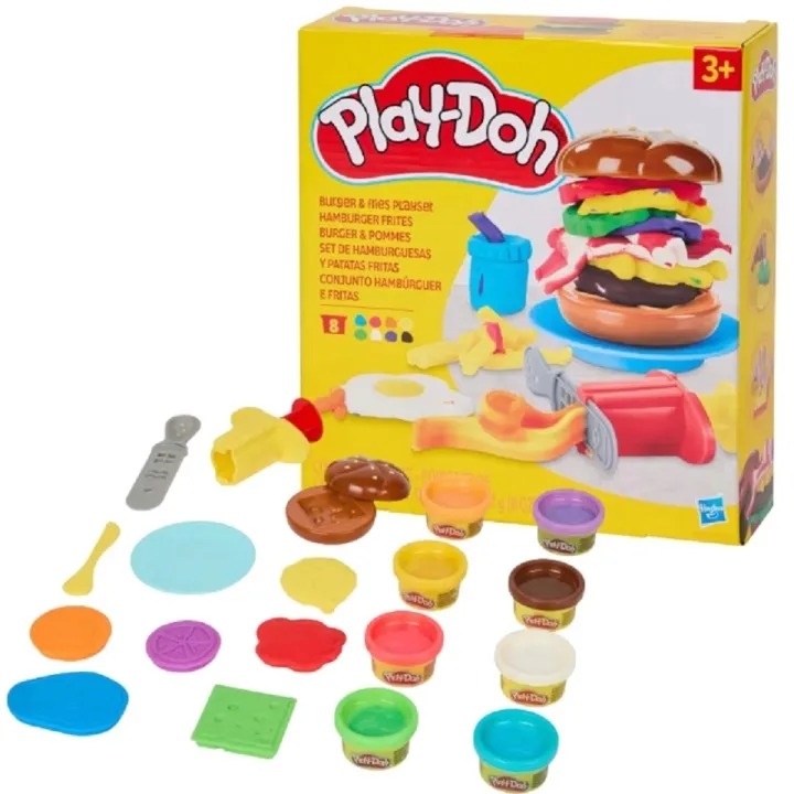 ciastolina-play-doh-zabawne-przekaski-hamburger-burger-stan-nowy