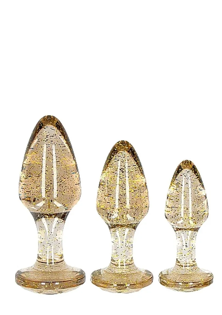 acrylic-goldchip-butt-plug-set-gold