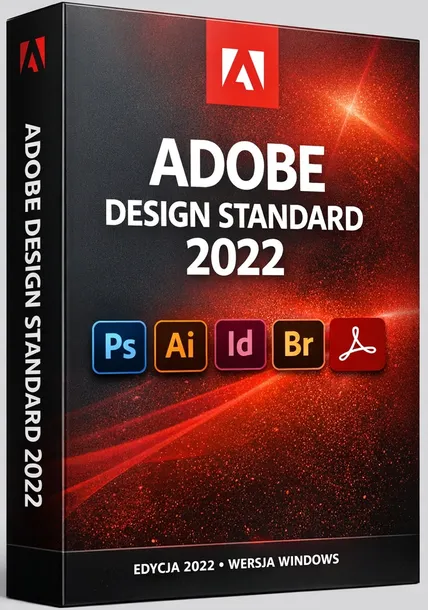ADOBE DESIGN STANDARD 2022 WIN BOX / Licencja Bezterminowa Komercyjna