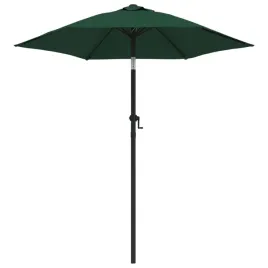 parasol-ogrodowy-200x224-cm-zielony-ciemnoszary