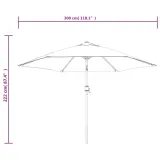 parasol-uv-antracyt-300x222-cm-stan-nowy-wysokosc-produktu-222-cm