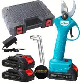sekator-akumulatorowy-nozyce-do-galezi-elektryczny-ogrodowy-2xaku-zestaw