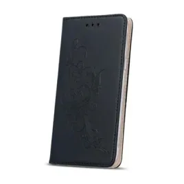 futeral-ksiazkowy-sony-xperia-x-kwiaty-czarny