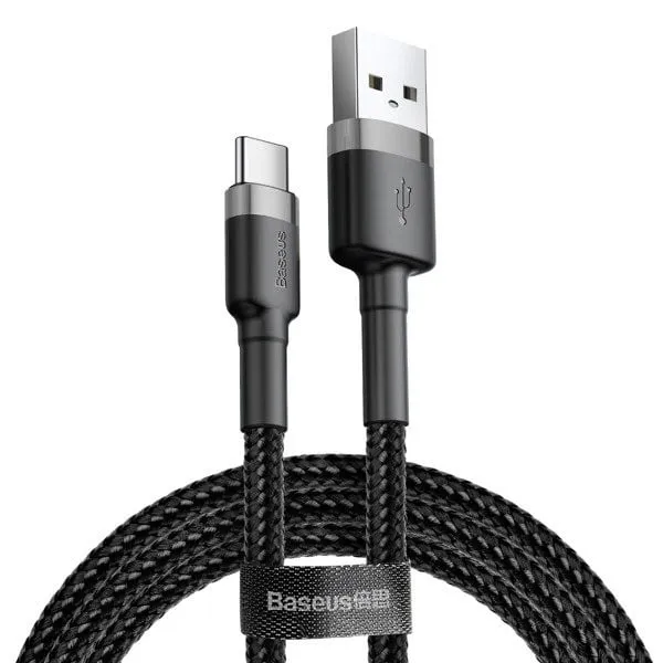 baseus-kabel-cafule-usb-typ-c-3a-1m-szary-czarny