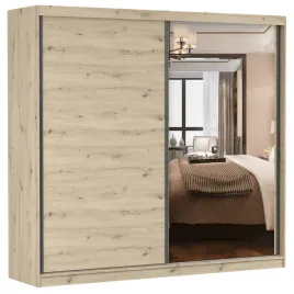szafa-przesuwna-werona-2d-233-z-lustrem-garderoba-artisan-producent-pl