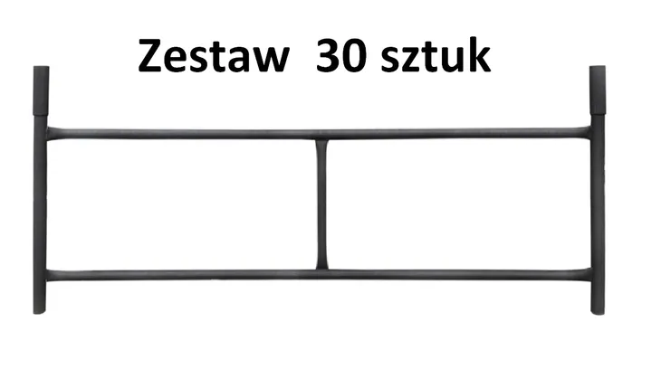 Rusztowanie warszawskie - Zestaw 30 sztuk - STALFI