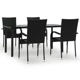 zestaw-mebli-ogrodowych-rattan-pe-160x80-cm-czarny