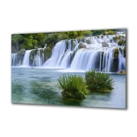 obraz-na-szkle-wodospady-95869282-140x70
