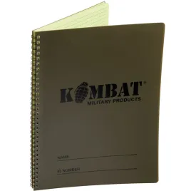 notatnik-wodoodporny-a4-kombat-uk-wojskowy-blok-zeszyt-kratka-olive