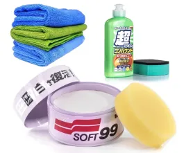 soft99-zestaw-wosk-do-bialego-lakieru-cleaner