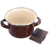 garnek-emaliowany-brown-14-cm-950-ml-stan-nowy-srednica-14-cm