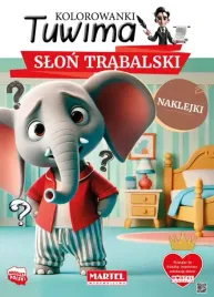 kolorowanki-tuwima-slon-trabalski-z-naklejkami