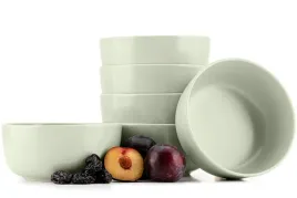 miska-6szt-o145-cm-victo-bezowy-zielony-szary-matowy-konsimo