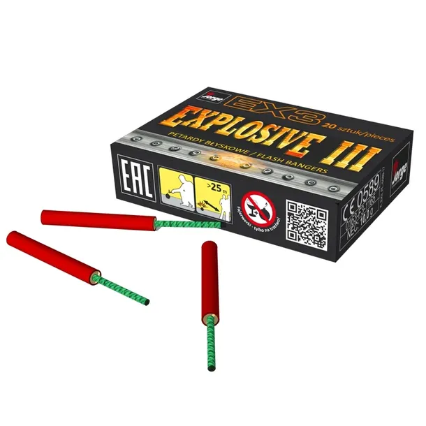 Petardy hukowe Explosive III  EX3 Jorge 20 sztuk