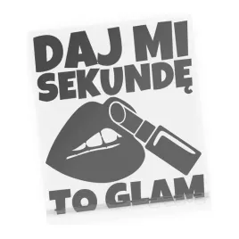 naklejka-daj-mi-sekunde-to-glam-na-auto-kobieta-makijaz-beauty-dla-niej