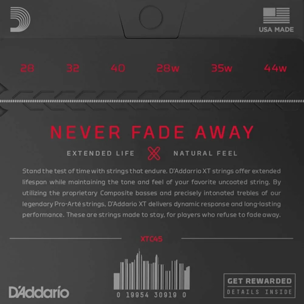 struny-d-addario-classical-xtc45-normal
