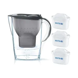 dzbanek-filtrujacy-brita-marella-24-l-srebrny-szary-z-3-wkladami-maxtra