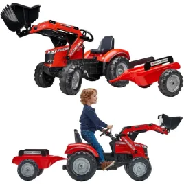 falk-traktor-na-pedaly-massey-ferguson-8740s-z-lyzka-i-przyczepa-3-7-lat