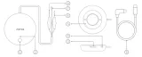 adapter-samochodowy-70mai-hardwire-kit-4g-up04-kat-widzenia-160-