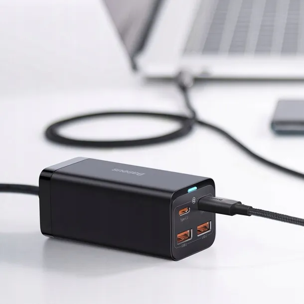 baseus-szybka-ladowarka-gan3-2x-usb-c-2x-usb-100w-przewod-w-zestawie-tak