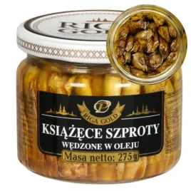 ksiazece-szproty-wedzone-w-oleju-roslinnym-riga-gold-275g