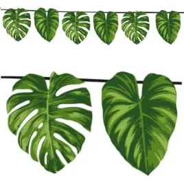girlanda-papierowa-liscie-monstery-guirca-300-cm