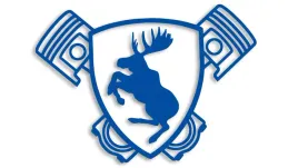 wycinana-naklejka-los-mechaniczny-volvo-saab-scania-niebieska