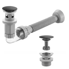 syfon-umywalkowy-rea-flow-klik-klak-czarny-elastyczny-oszczedzajacy-miejsce