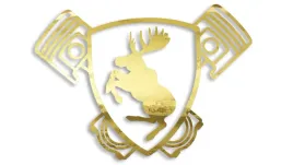 wycinana-naklejka-los-mechaniczny-volvo-saab-scania-zloty-chrom
