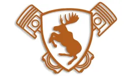 wycinana-naklejka-los-mechaniczny-volvo-saab-scania-brazowa